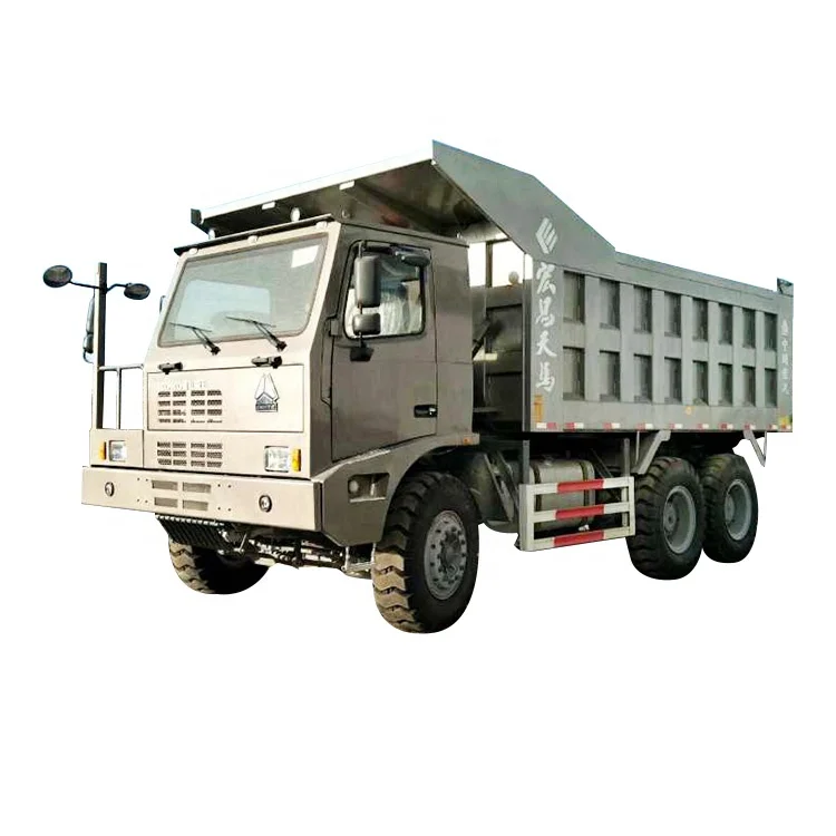 Heavy mine dump trucks sinotruk load 100 tons 6*4 howo mining tipper truck