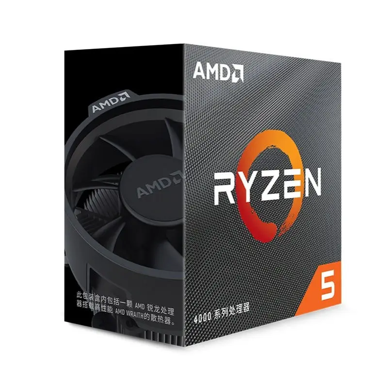 100% Factory Original A-M-D Ry-zen 5 4500 Sealed CPU 6 cores 3.6GHz 65W Socket AM4 CPU DDR4 for desktop computer CPU
