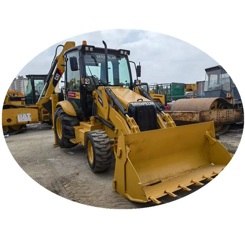 Good Condition Used Caterpillar 430F 7 Ton Backhoe Loader in Stock