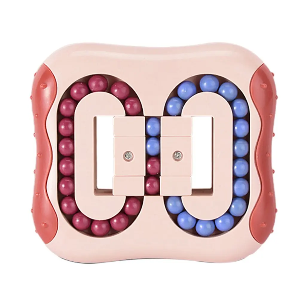 Top Seller Stress Release Toy Spinner Puzzles Cube Decompression Fingertip Toy Rotating Magic Bean Fidget Cube