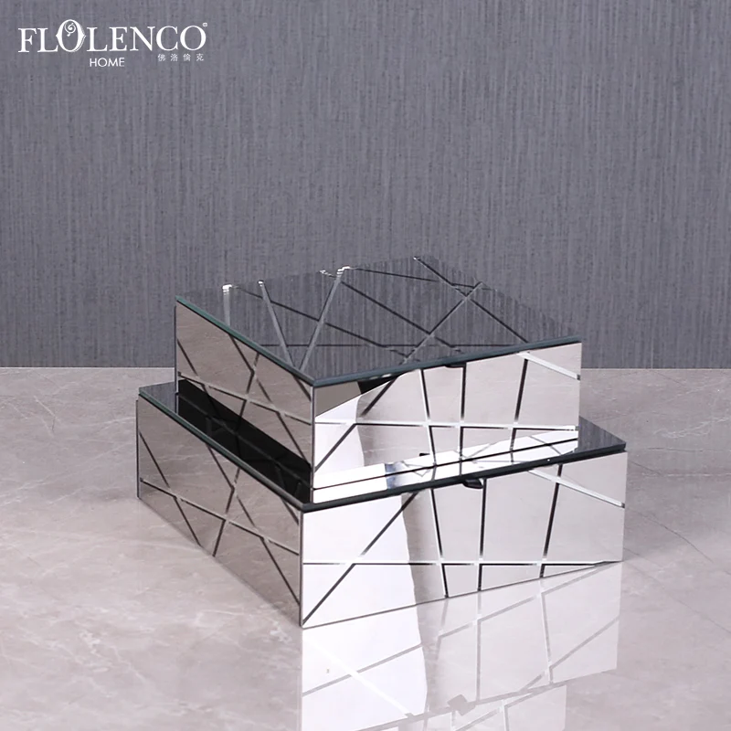 
Fashion Nordic Home Decoration Luxury Mirror Box Storage Organizer Glass Decorative Jewellery Boxes 
