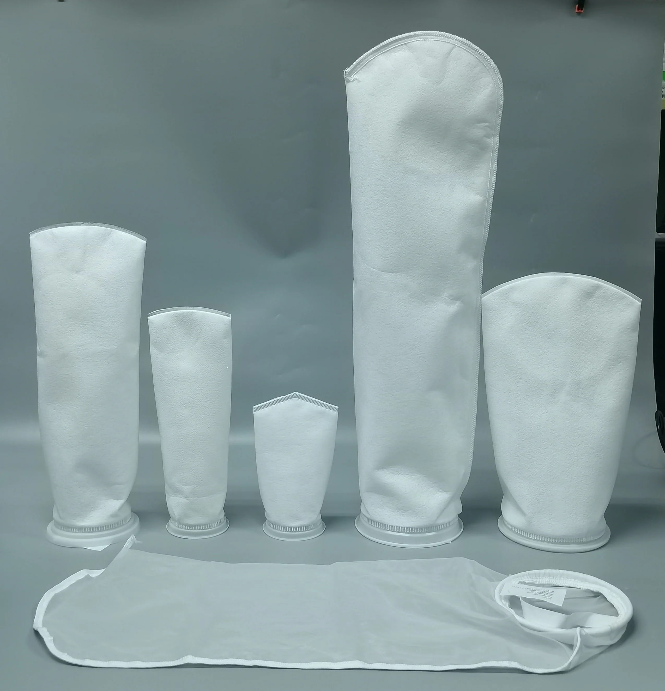 Textile Industrial Polypropylene PP PE Nylon Mesh Liquid Filter Bag For Filtration