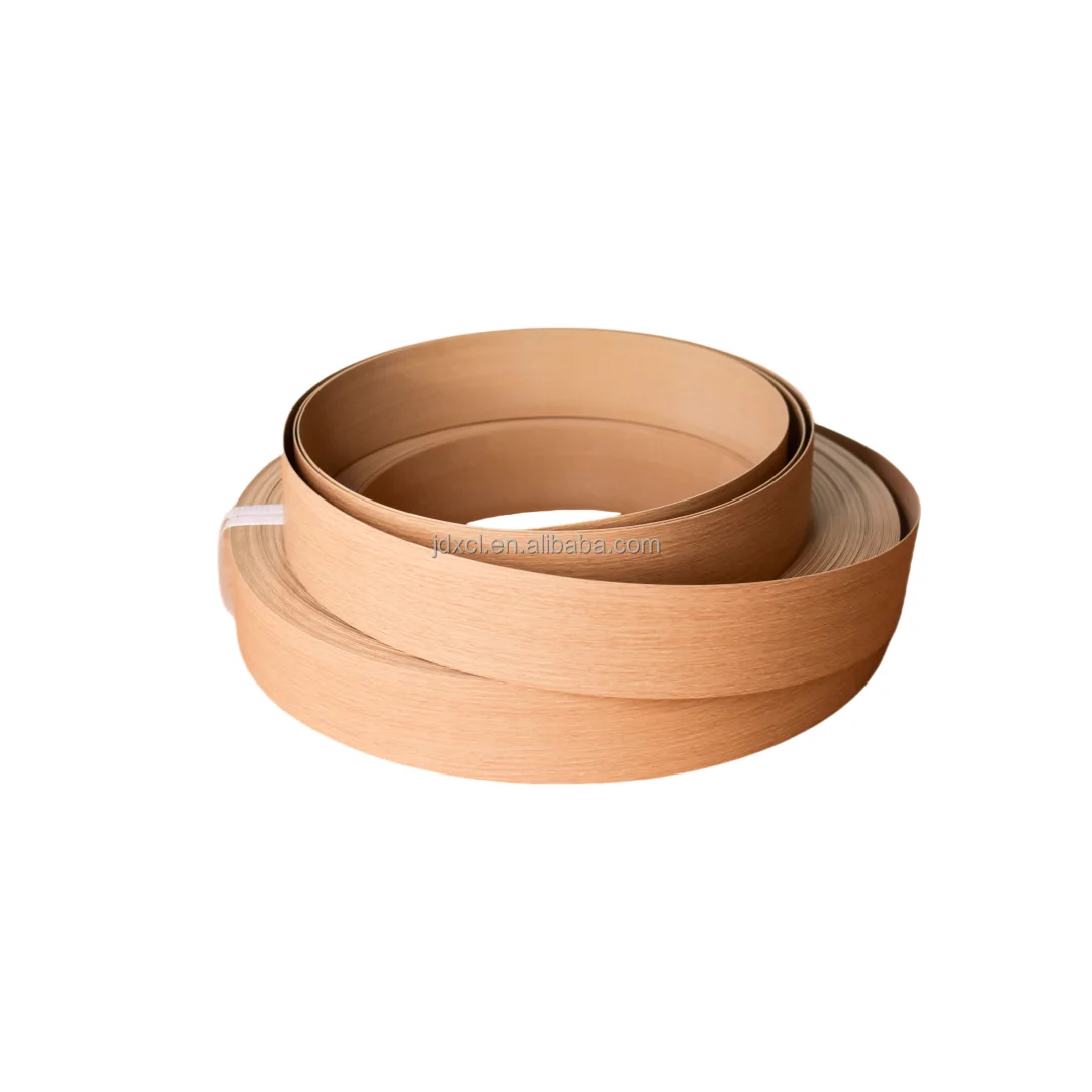 MDF PVC Veneer Edge Banding Tape Plastic Brushed Table Cabinet 3D Furniture Strip Edge Banding Gold Plywood Metal 1mm Custom