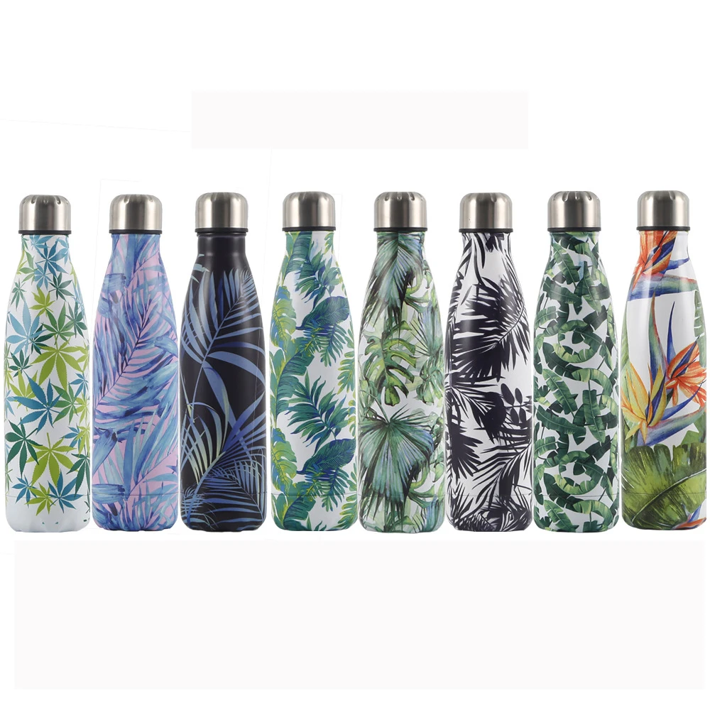 New Products 2022 350ml 500ml 650ml 750ml 1000ml Double Wall Insulated Cola Stainless Steel Water Bottle