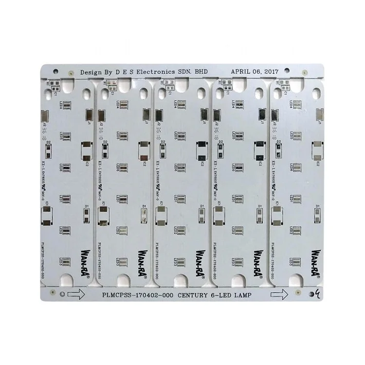 
High quality OEM PCB Circuit Boards Manufacturing Single-side LED 94v0 Aluminum PCB led grow light pcb for Lighting 