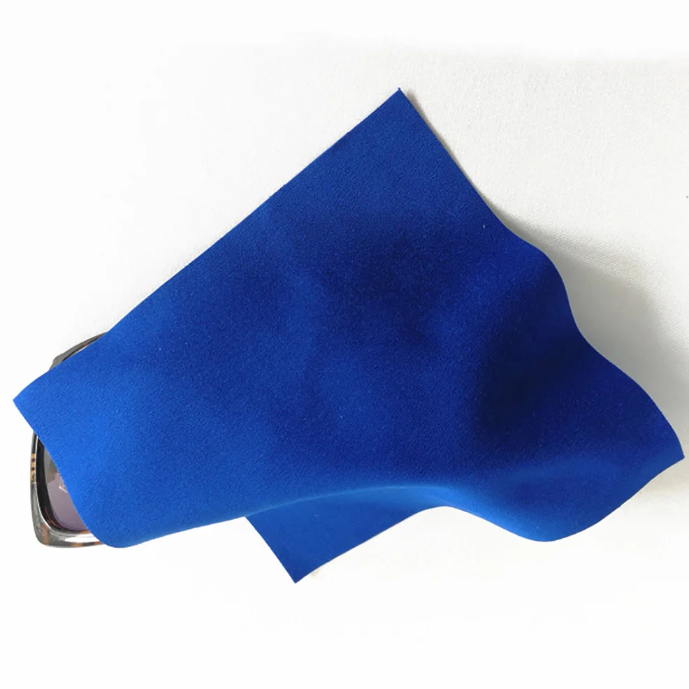 10*10 cm microfiber anti-fog cloth glasses cleaning cloth
