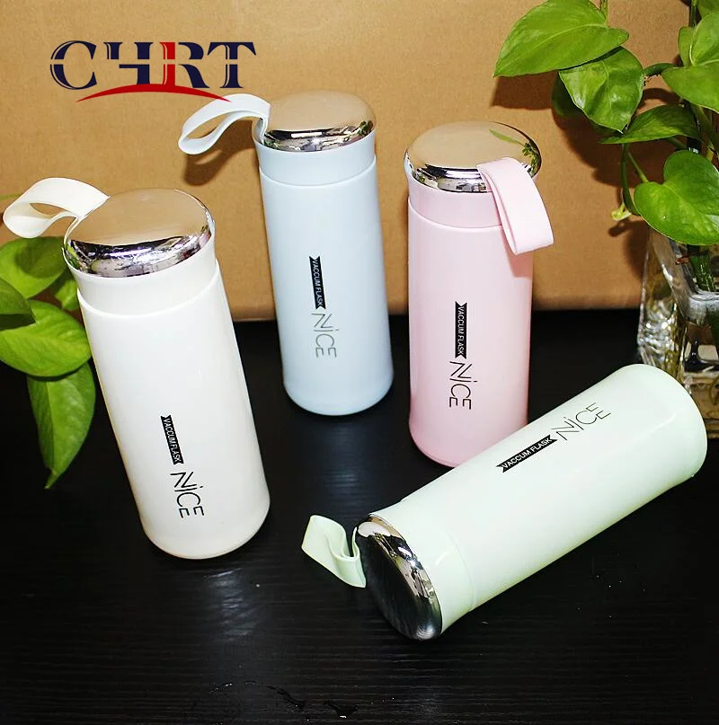 Подарок CHRT, рекламная распродажа, двухслойный изоляционный дизайн, сублимационная чашка, стеклянная бутылка, термос, вакуумные бутылки для воды