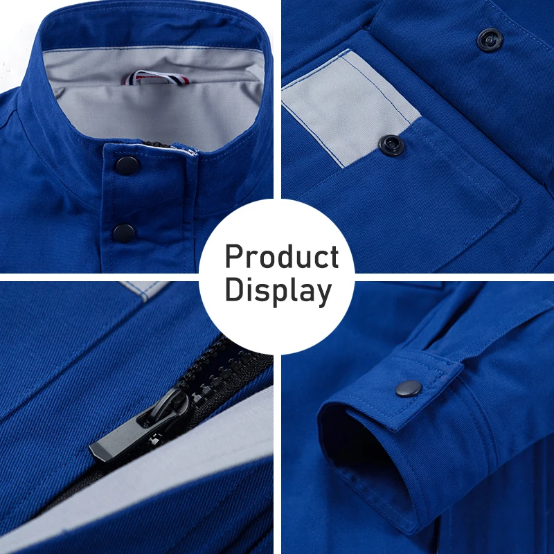 Cargos Set Long Sleeve Jacket Cargo Pants with Pocket Men Work Out Clothes for Ladies Mascot Workwear