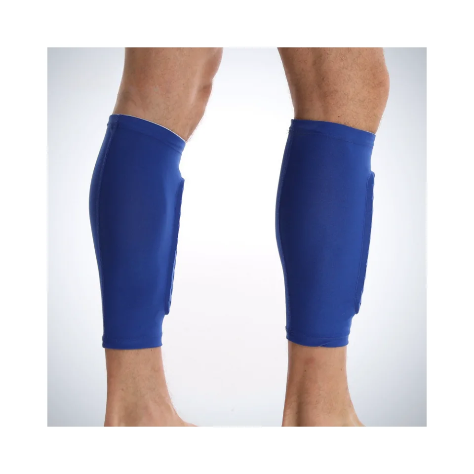 Factory Custom Calf Protector Sleeve EVA Foam Soccer Calf Guards Kid Youth Man Breathable Shin Guards Soccer Shin Pad