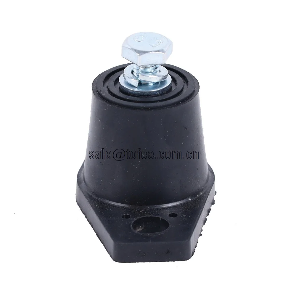 Steel Cast in Rubber Mount Vibration Isolator (Model CRM)