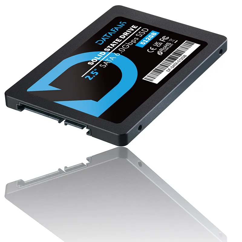 SSD-накопитель 512 ГБ, 3D кэш-память, SATA III, 2,5 дюйма, 7 мм (0,28 дюйма), внутренняя Высокоскоростная передача, запись, твердотельный накопитель