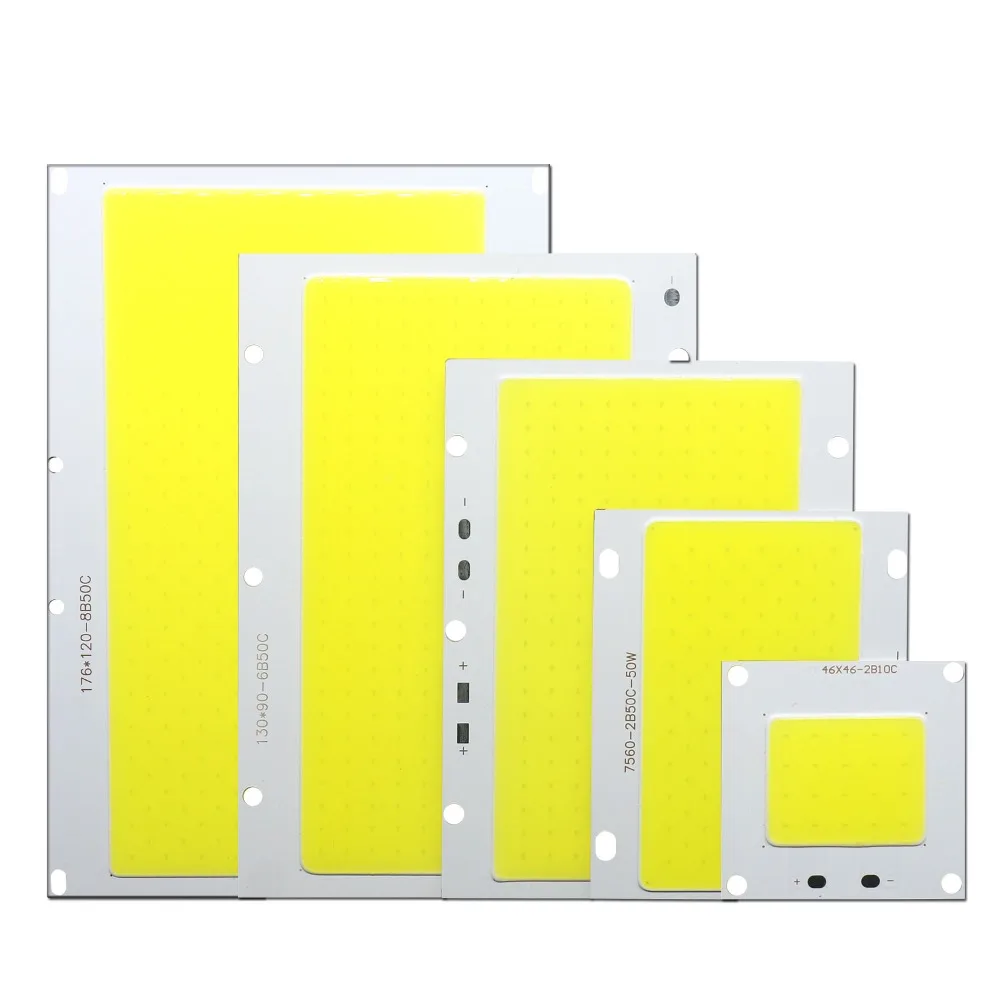 Alternative Driver ac110v 220v 20w 30w 50w 100w Full Spectrum High Power LED Chip Board COB LED for LED Downlight Grow Lamp