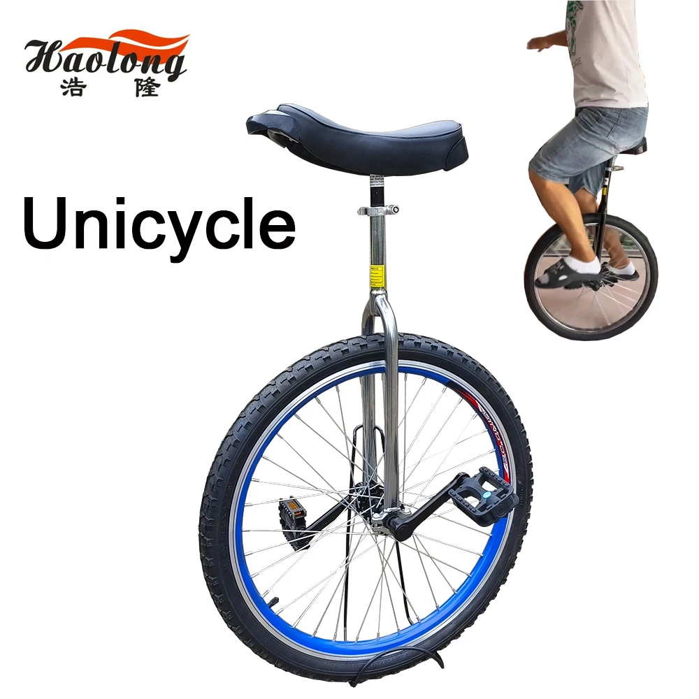 24 inch bicycle unicycle  with steel frame Double Wall Alloy Rim unicycles for sale eho wheel unicycle