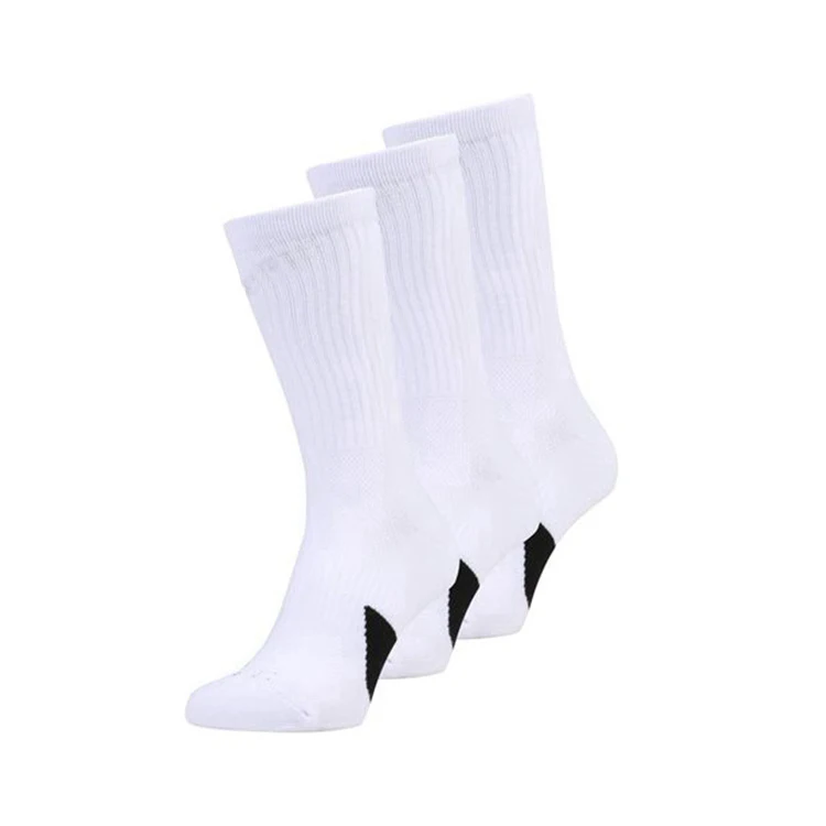 BY-I-0097 logo custom red stripes socks best table tennis white socks