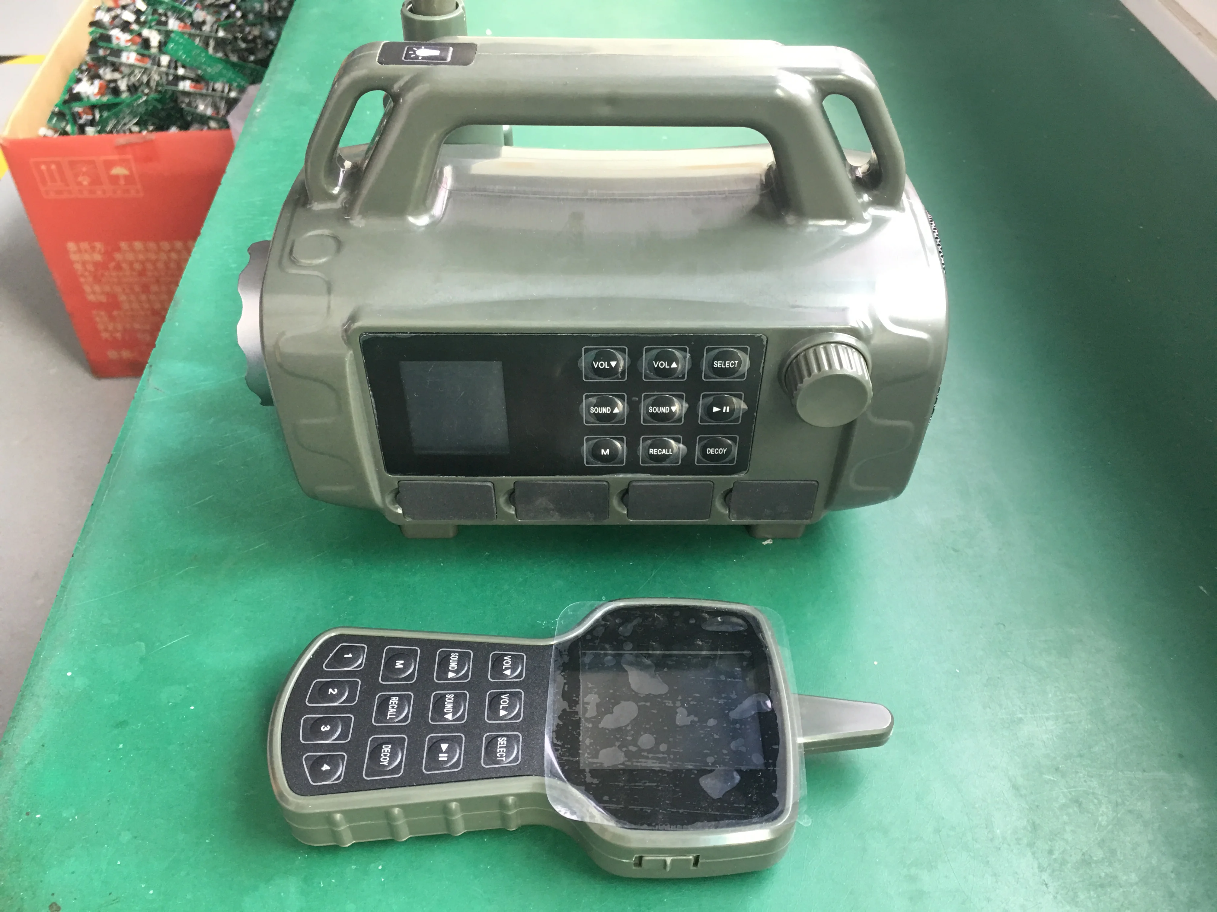 New model CP580 game caller animal hunting decoy mp3 bird caller with 500M remote control fox boar products hunting equipment