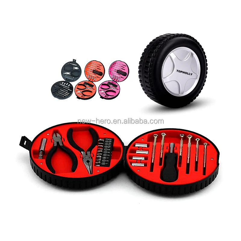 Gift Promotion  Tool Set Pliers Screwdriver Bit Socket Emergency  Tool Kit