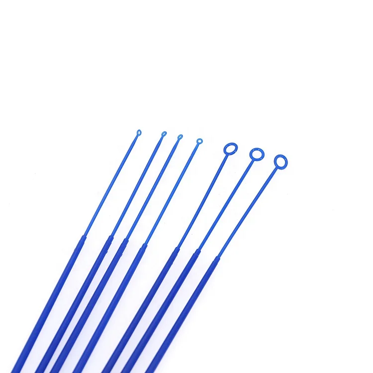 Laboratory Disposable Plastic Inoculation Loops Sterile 1ul 10ul
