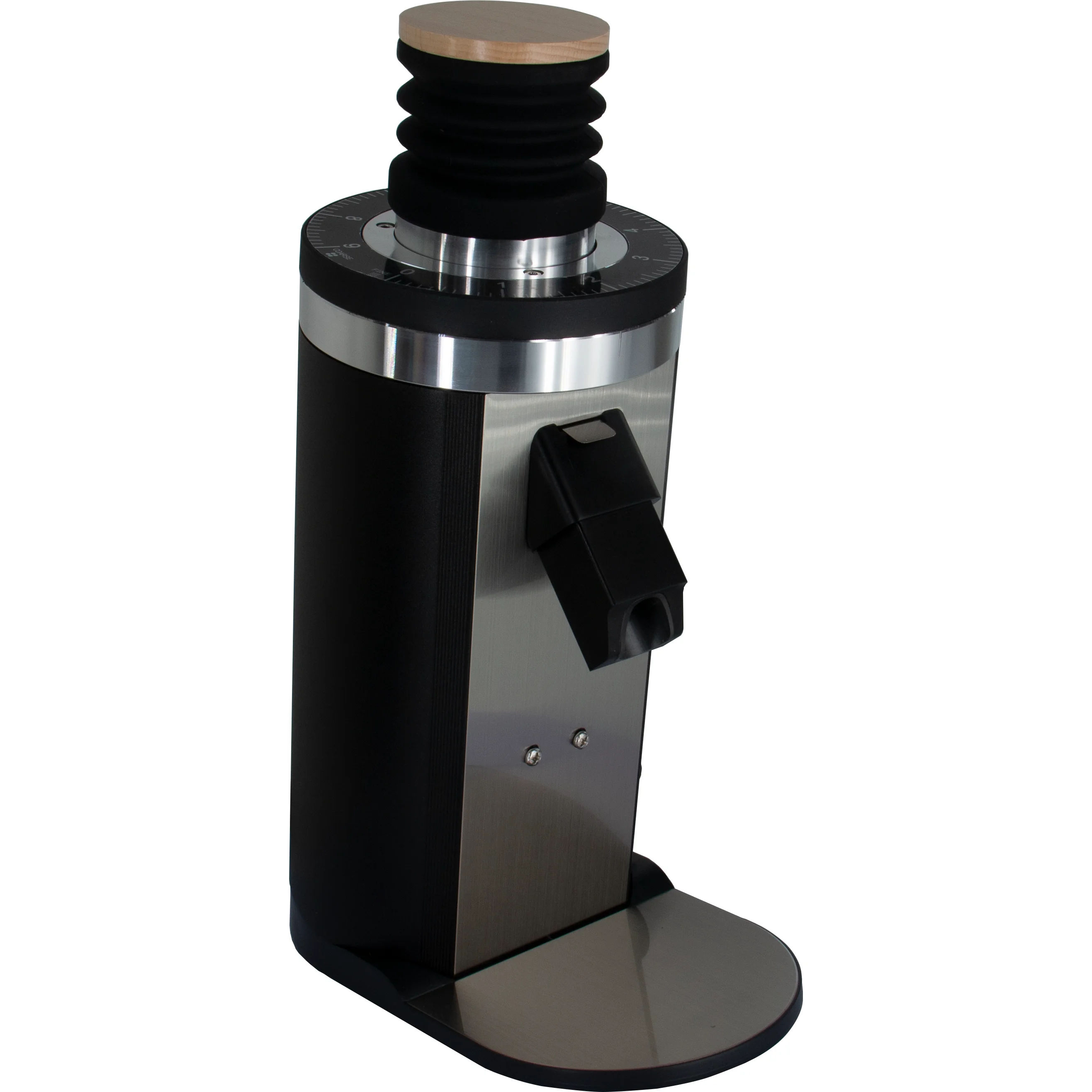 Low Speed Coffee Bean Grinder 64mm Flat Wheel Burr Electric Coffee Grinder Professional Zero Retention Hopper HB64 Nano Grinder