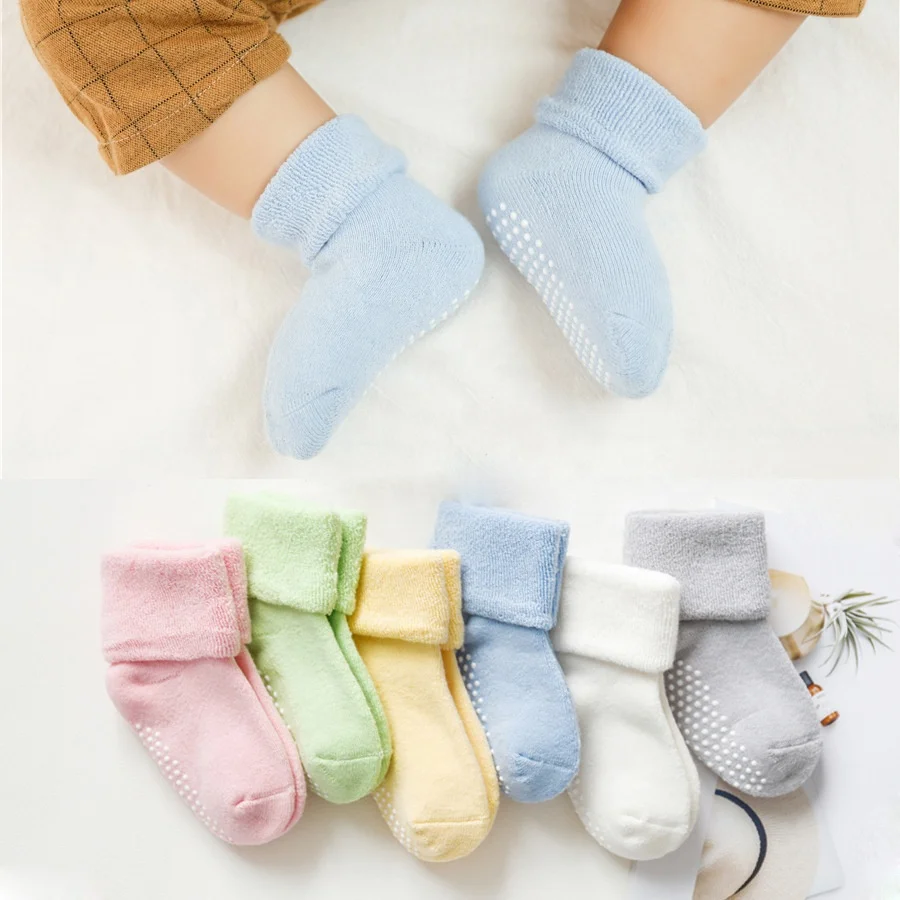 Wholesale Rubber Sole Newborn Baby Sock Shoes Custom Baby Socks