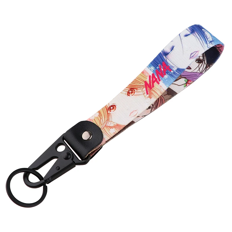 Wholesale Factory Custom Patterned Ribbon Color Lanyard 100% Polyester Solid Orange Short Lanyards