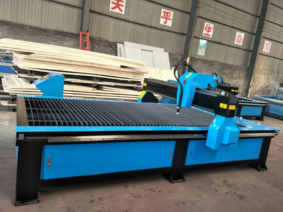 Multi Function 1530T Table CNC Plasma Flame Cutting Machine For Iron Steel Metal