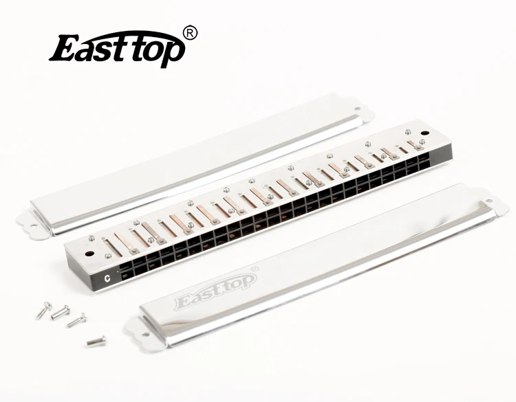 T2403 EASTTOP Tremolo Harmonica Mouth Organ 24 hole harmonica with oem service