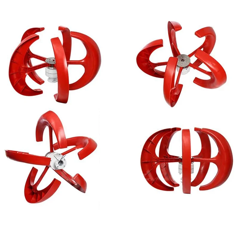 Elege Windmill 1kw 3kw 5kw Vertical Axis Wind Turbine 12v 24V Off Hybrid Grid Generator System Free Power Energy Wind Turbine