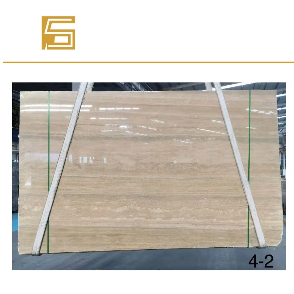 Hot Selling Italian Silver Blue Travertine Blue Marble Tiles for Flooring Wall Tile