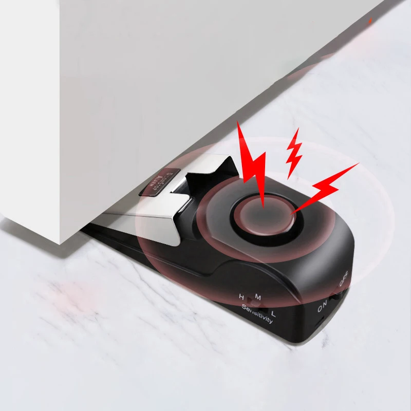 Беспроводная аварийная дверная пробка из нержавеющей стали с защитой от ветра