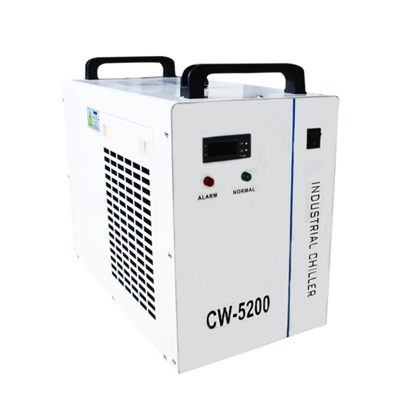 water chilling machine 6L 1490w CW5200 water chiller for co2 laser fiber laser welding