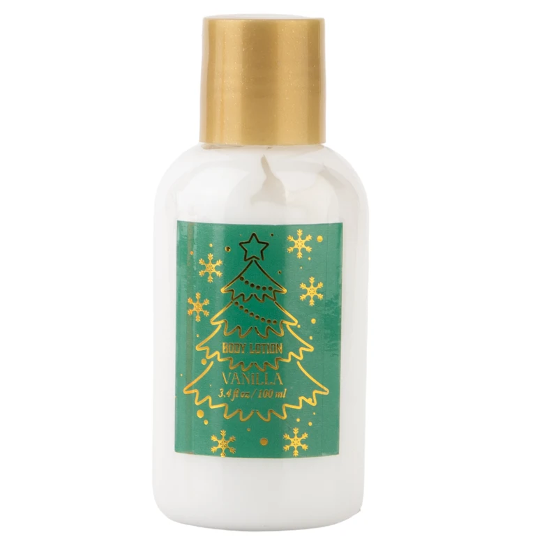 Christmas Series Moisturizing Sugar Mint Vanilla Bath Gift Idea Body Lotion Care Set Shower Gel
