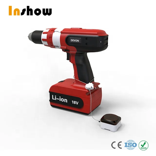 INSHOW A3019 Wholesale Professional Security system EAS alarm retractable security pull box anti theft system