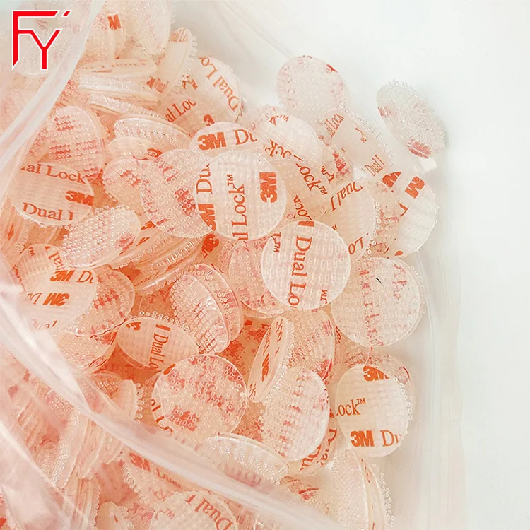 Waterproof Clear Mushroom head Dual lock recloseable tape SJ3560