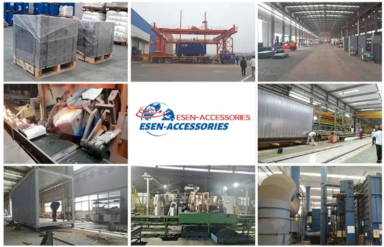 Heavy Duty Truck Steel Container Trailer Door Hinge Truck Dump Hinge