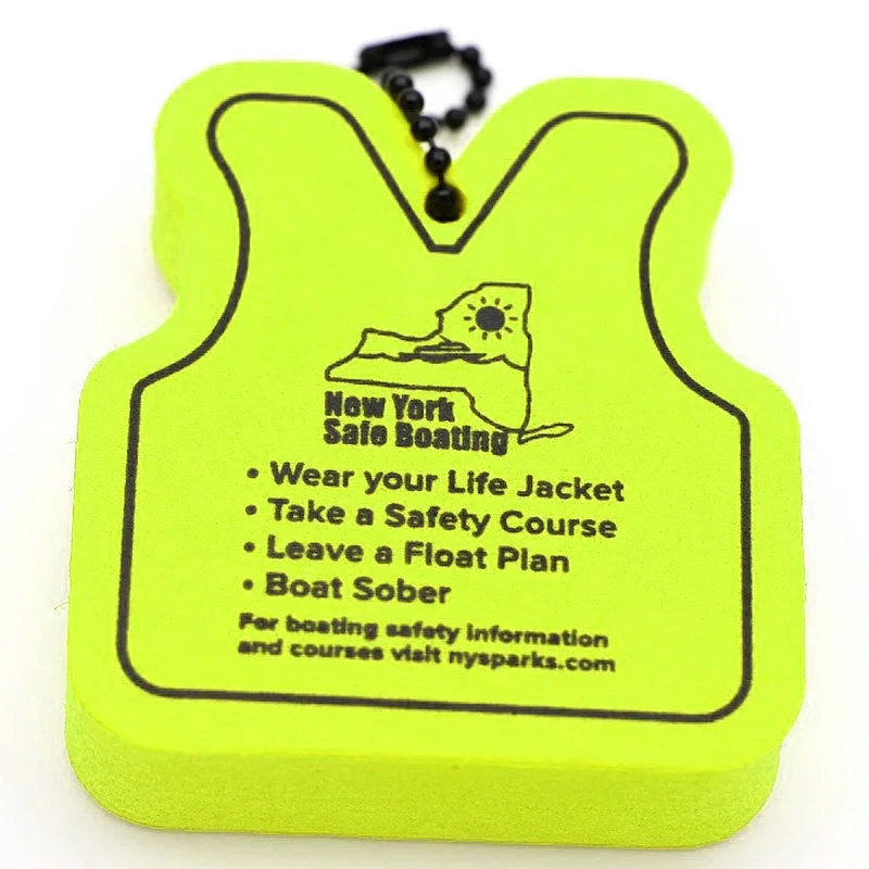 Original Factory Competitive Price Promotional Customized eva foam floating keychains T-shirt shape float eva keychain