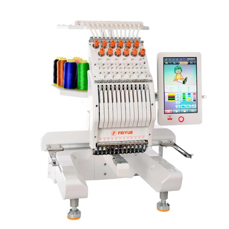 FEIYUE YAMATA Computerized single head DIY commercial use mini table embroidery machine