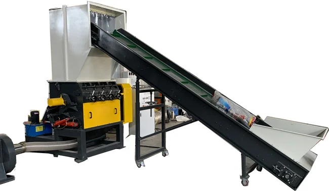 New Pet Bottle Recycled waste plastic lump cutter shredder Machine Plastic Recycling Crusher Price