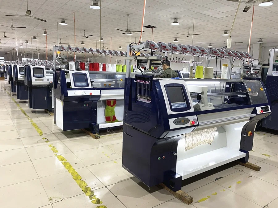 Similar matsuya glove collar flat knitting machine
