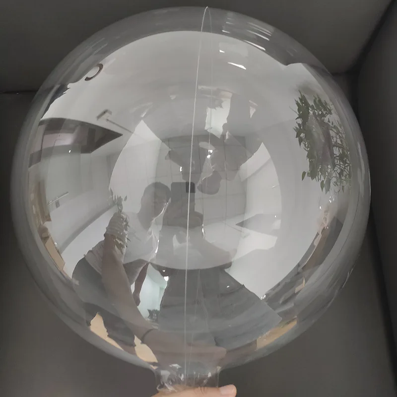 Hot Selling 10 18 24 36 Inch Stretchable Transparent Clear Round Plastic Bubble Bobo Balloon For Party Decoration ballons print