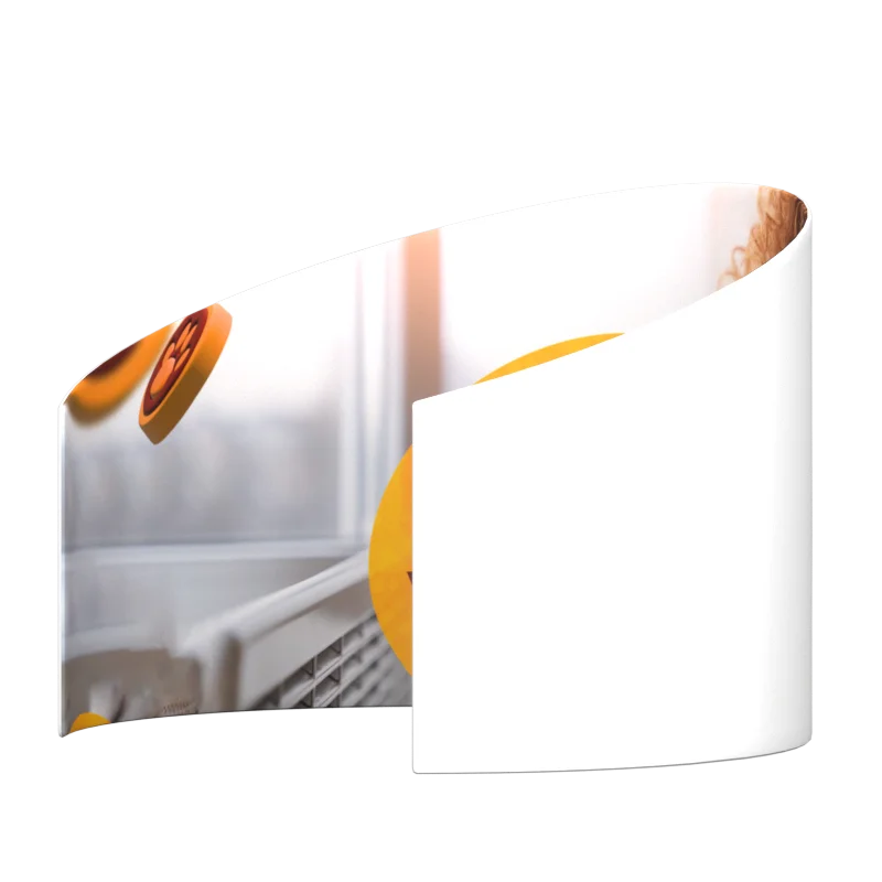 Semi Circle Custom 360 Studio Enclosure Photo Booth Backdrop for Event exhibition booth backdrop