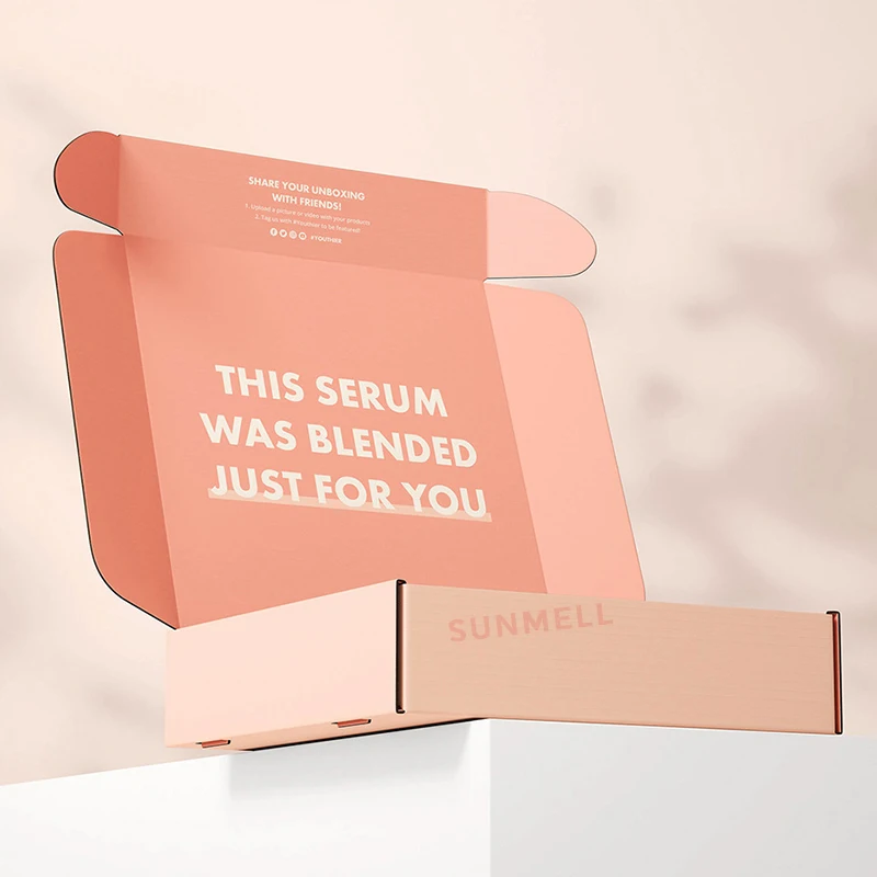 Custom Cosmetics Pr Box Package Paper Tubes Boxes Christmas Stock Up Cosmetics Boxes