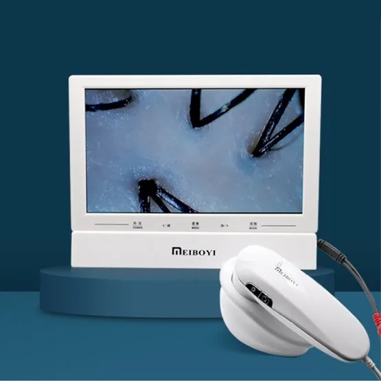 Portable Scalp Hair Follicle Facial Skin Detector Hair Scalp Scanner Follicle Detector