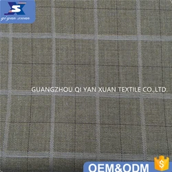 Новый полиэстер вискоза спандекс смешанный материал клетчатый дизайн подходит для мужского костюма Блейзер брюки одежда тканая ткань