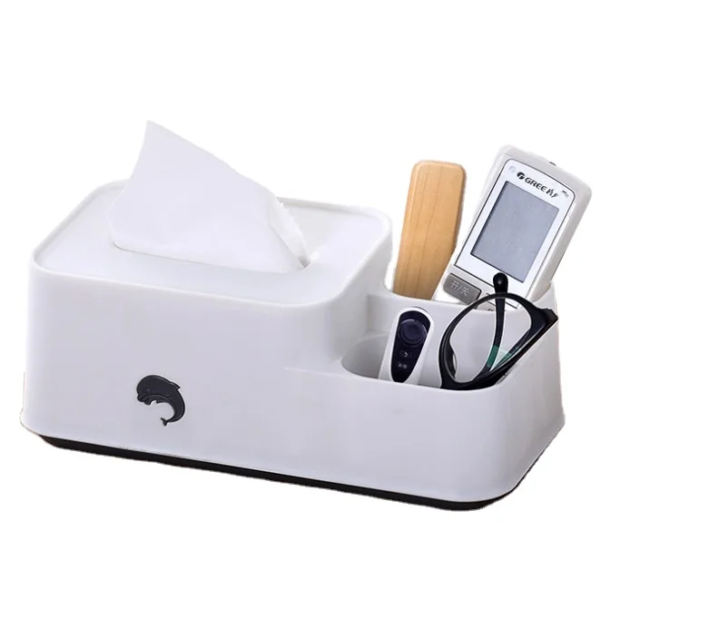 
Simple Design Morden Reusable Desktop Tissue Storage Box Tabletop Paper Drawer Custom 