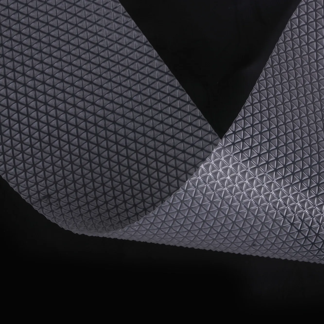 Plastic embossed polyethylene film for rubber release film in tire industry