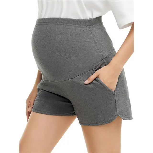 2021 New Arrival Sports And Leisure Maternity Shorts With Pockets