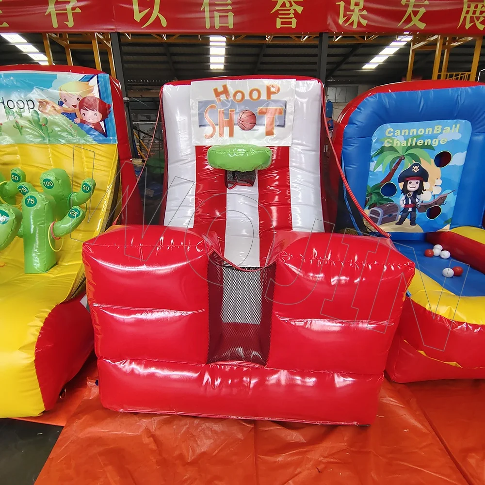 Tic Tac Toe Carnival Inflatable Sport Game Stall Inflatable Bouncer Soft Games in Sport Games