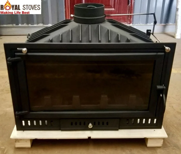 High-quality steel material made of solid fuel wood decorative flame burning fireplace