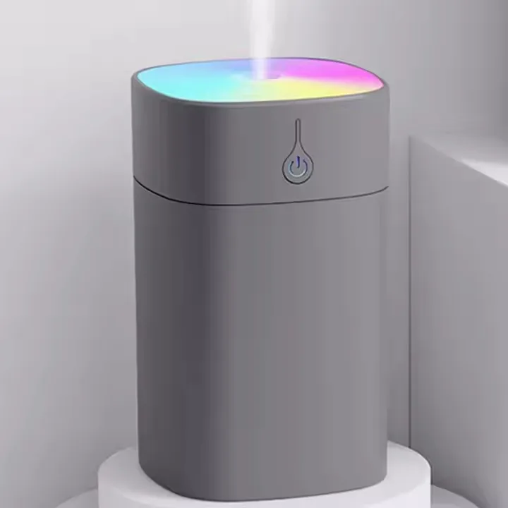 Purifier Portable Air Humidifier Mini USB Diffuser Cool Mist Sprayer with Colorful Night Light Car