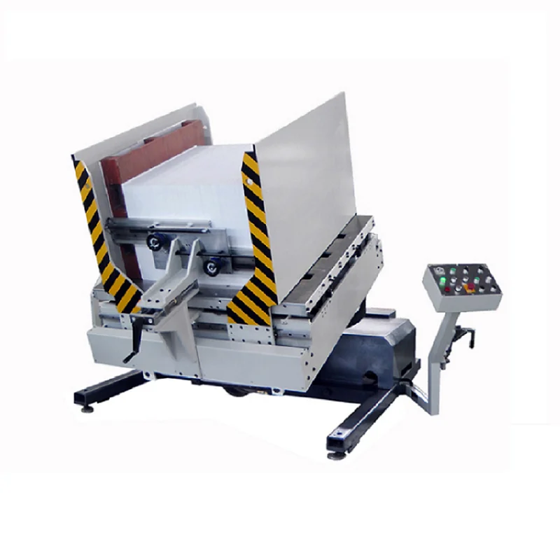 FZS-1200 Automatic Litho Corrugated Carton Paperboard Cardboard Flip flop turning and Stacking machine/pile turner and stacker